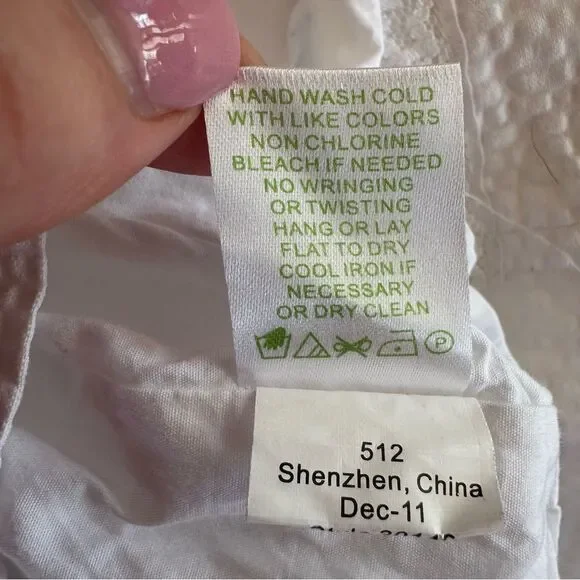 Lilly Pulitzer Strapless Franco Dress Textured White Women’s 10 Bridal Shower - Picture 10 of 10